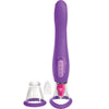 Pipedream Fantasy For Her Ultimate Pleasure Rechargeable Double Sided Vibe Licking Sucking Pussy Pump