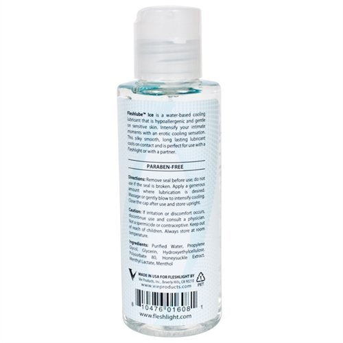 Fleshlight Fleshlube Ice Cooling and Tingling Water Based Lubricant