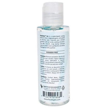 Fleshlight Fleshlube Ice Cooling and Tingling Water Based Lubricant