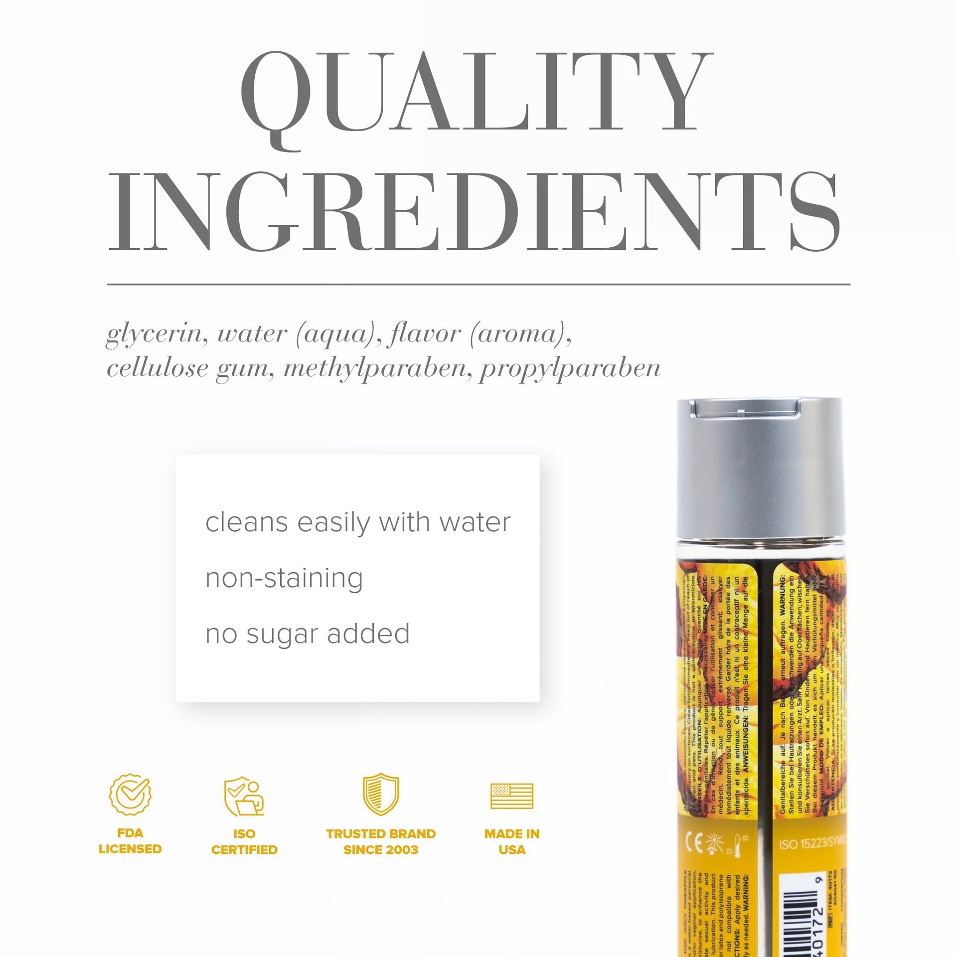 Jo JUICY PINEAPPLE Water Based Flavoured Lubricant