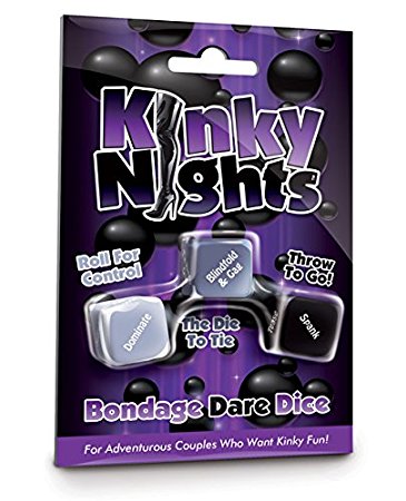 Creative Conceptions Kinky Nights Bondage Dare Dice Adult Game for Couples