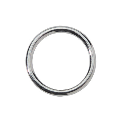 Spartacus Metal Cock Ring 1.5 inch Nickel Plated Silver