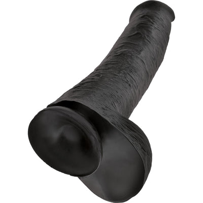 Pipedream King Cock Oversized Realistic Dildo with Balls and Suction Cup Mount Base 15 inch