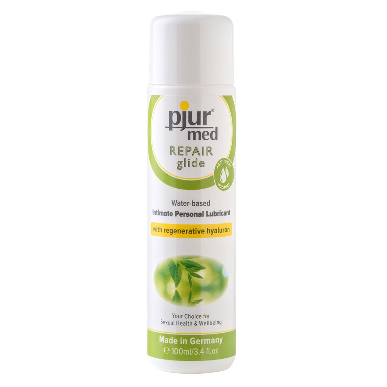 pjur med REPAIR repairing water based personal lubricant with regenerative hyaluron for dry and stressed vaginal mucosa 100ml