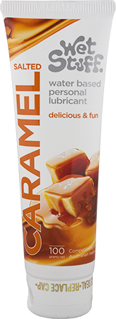 Wet Stuff Salted Caramel Flavoured Water Based Personal Lubricant 100g