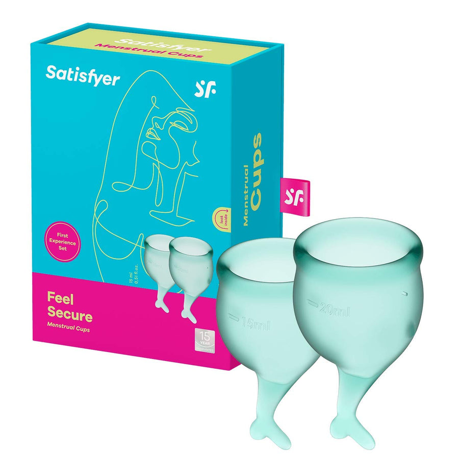 Satisfyer FEEL SECURE Menstrual Cups 2 Pack