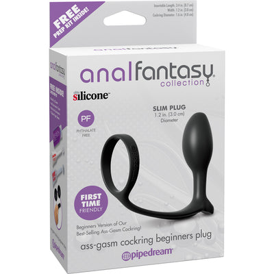 Pipedream Anal Fantasy Collection Ass Gasm Cockring for Beginners