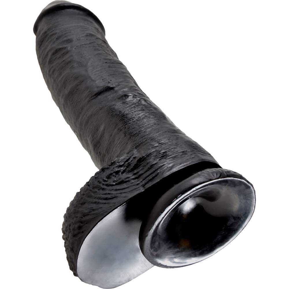 Pipedream King Cock Thick Realistic Dildo with Balls 10 inch