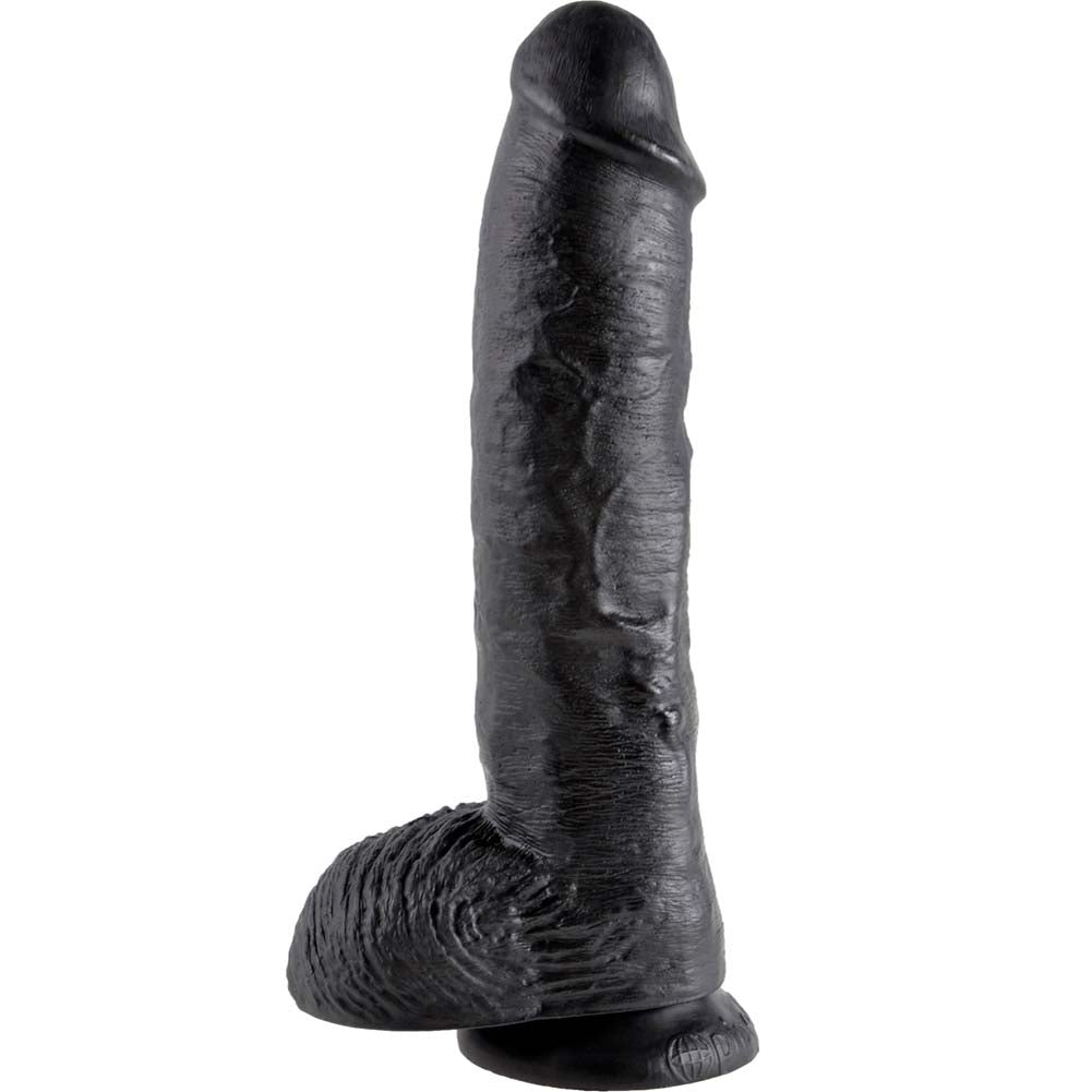 Pipedream King Cock Thick Realistic Dildo with Balls 10 inch