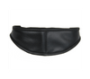 Love in Leather Black Leather Total Blockout Blindfold