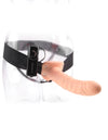 Pipedream Fetish Fantasy Series Vibrating Hollow Strap On Dildo Kit for Him or Her 8 inch